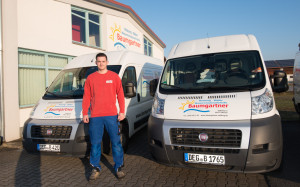 Kundendiensttechniker Tobias Ebner